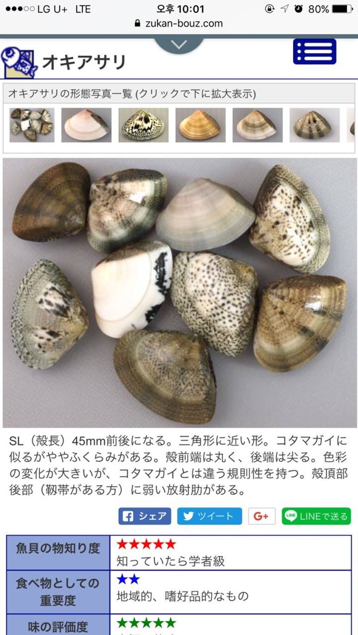 바지락