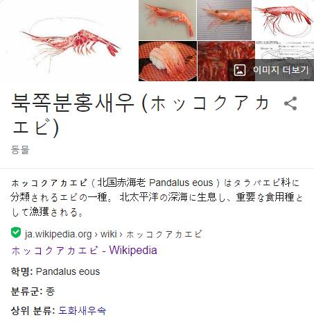 북쪽분홍새우